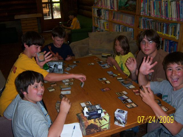 magic at summer camp