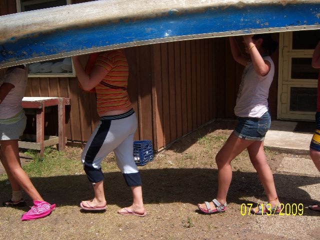canoing summer camp