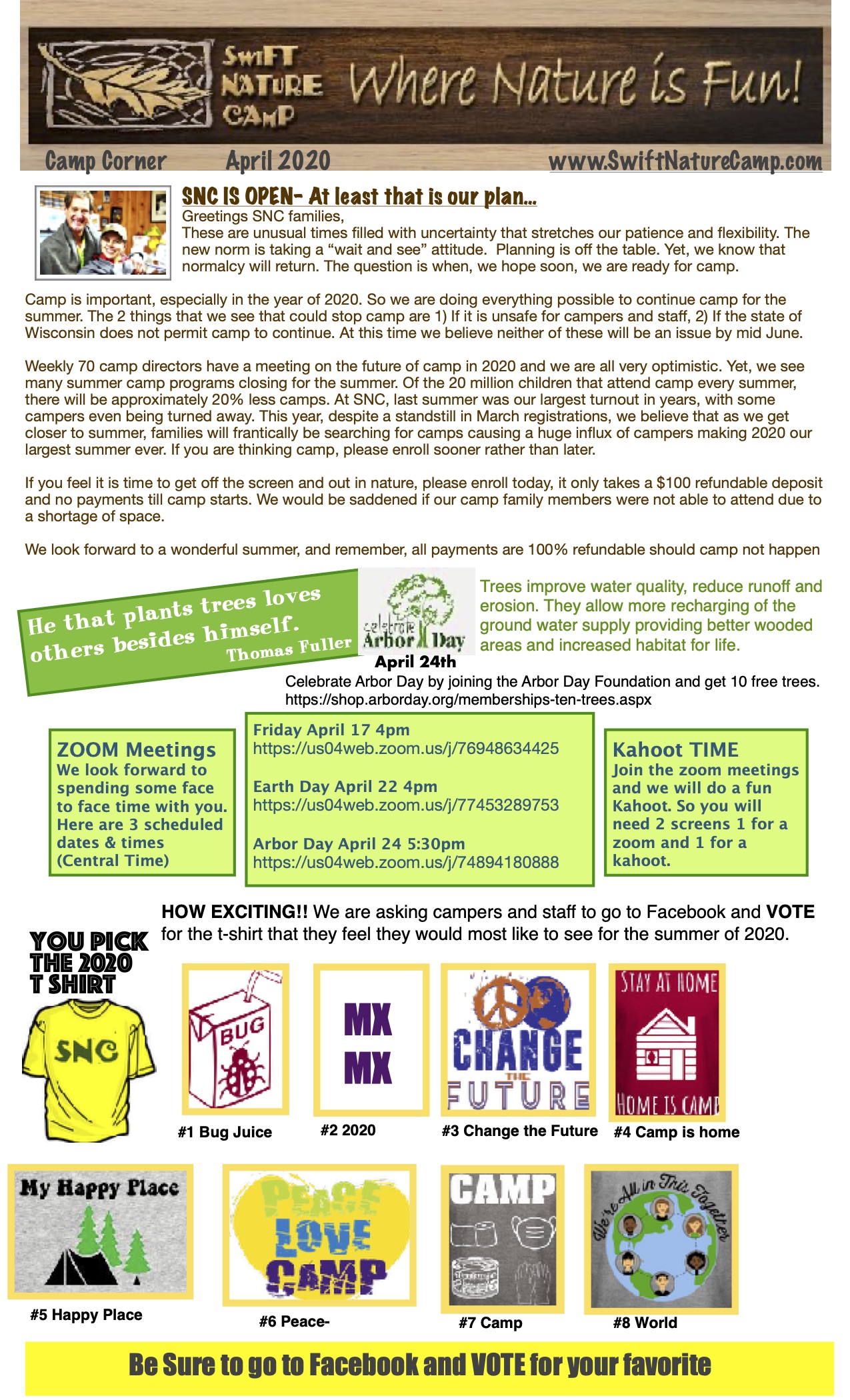 The Lates Camp News