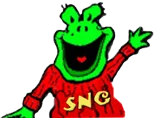 SNC frog mascot